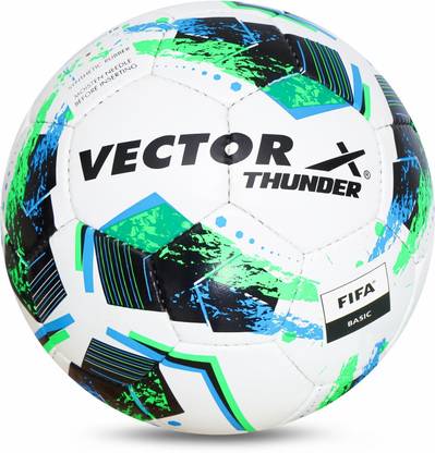 VECTOR X Thunder FIFA Basic For Professional Training, Practice Football - Size: 5
