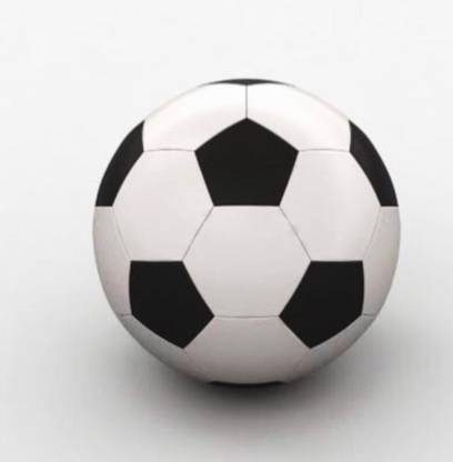 nizex NXC- Solid Quality Football/ Black And White Color, 1 Ball, ttr56 Football - Size: 5