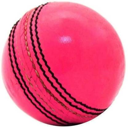 NE NEPTUNE Cricket Leather Ball 2 Piece 25+ Over Cricket Ball(Pink) Cricket Leather Ball