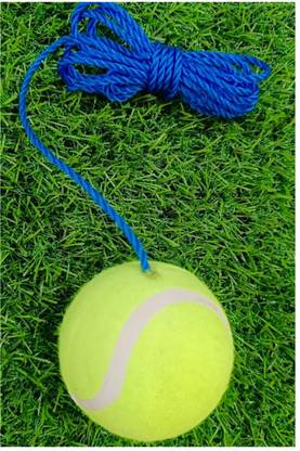 IKLONE Tennis cricket hanging ball for knock practice -A5 Tennis Ball