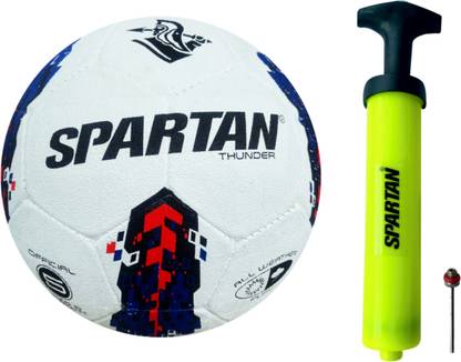 Spartan Thunder with Pump Football - Size: 5