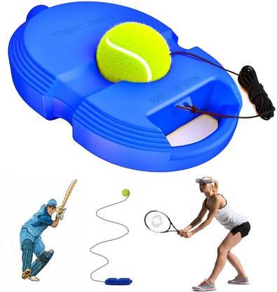 JRM SHOP Trainer Rebound Ball, Solo Tennis Training Equipment (No Racket Included) Cricket Training Ball