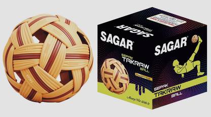 SAGAR SEPAK Takraw ball 201 j Volleyball - Size: 3