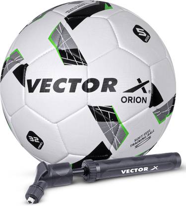 VECTOR X Orion TPU Machine Stitched | Match | Training | Practice| Professional WIth Pump Football - Size: 5