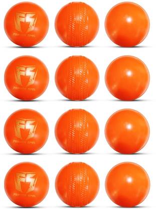Fervor Spel FS Non Toxic Plastic Ball (60gm Per Ball) Cricket Training Ball
