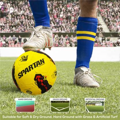 Spartan Thunder Football - Size: 5