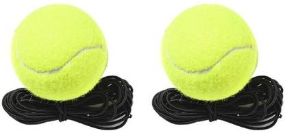 WOPPCART Tennis Rebound solo practice ball Tennis Ball (Pack of 1, Multicolor) Tennis Ball