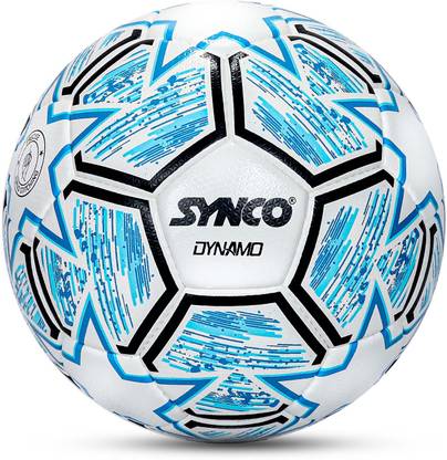 SYNCO Dynamo Football, FIFA Quality Pro Match Ball, 32 Panel PU Hand Stitched Football - Size: 5