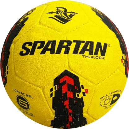 Spartan Thunder (YELLOW) Football - Size: 5
