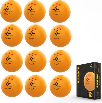 PULSEIT PulseBounce 3-Star Ping Pong Balls 40+ for Professional Matches Table Tennis Ball