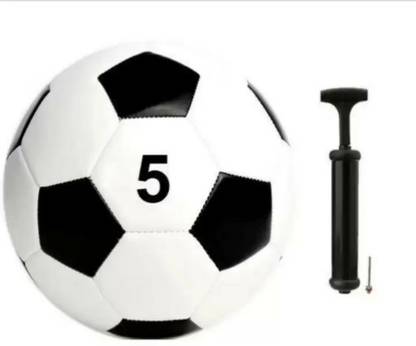 Dinetic Smart football with air pump size 5 Football - Size: 5
