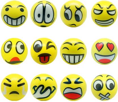Seven moon Emoji Face Squeeze Foam Ball Foam Ball