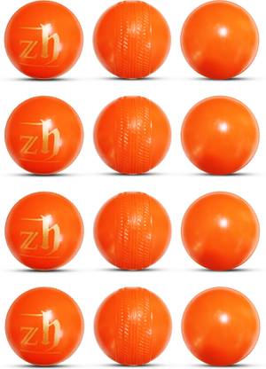 ZH Orange Plastic Ball Non Toxic(60 Gm Per Ball) Netball - Size: 4