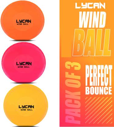 LYCAN cricket wind ball " pack of 3 " #cricket ball # Cricket Synthetic Ball