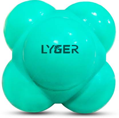 LYGER Reaction Ball For Hand Eye Coordination To Improve Agility| Reflex Training Ball Throw Ball - Size: 3