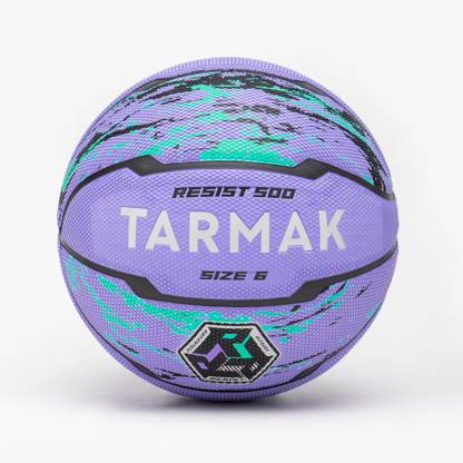 KRISSDIL TARMAK Basketball Size 6 R500 - Purple/Turquoise By Decathlon Basketball - Size: 6