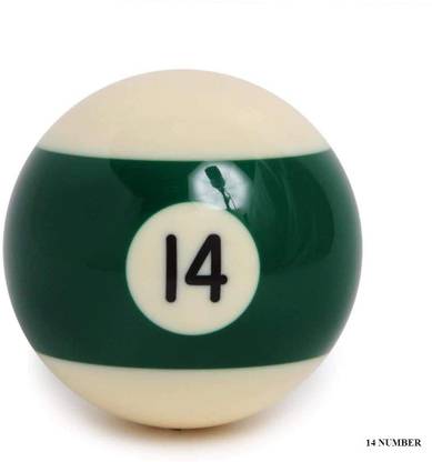 Laxmi Ganesh Billiard POOL SOLID BALL (14) Billiard Ball