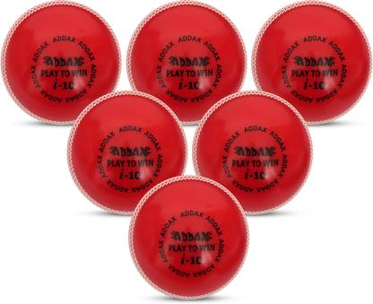 Addax RED2-SYN BALL-6PC Cricket Synthetic Ball