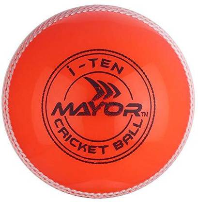MAYOR I-10 Cricket Ball For Indoor/Outdoor and Street Cricket Rubber Ball