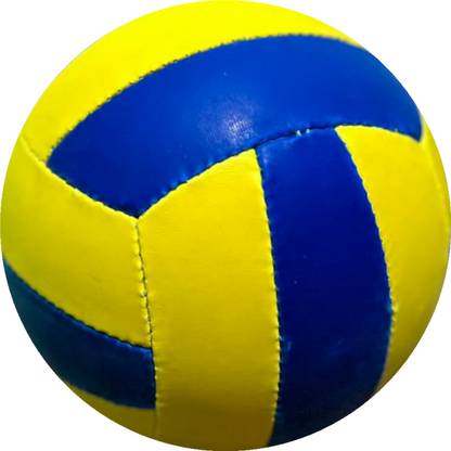 Lucca New classic 01 yellow blue volleyball size-4 Volleyball - Size: 4