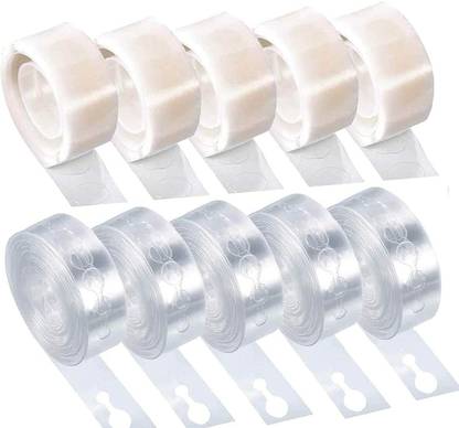 Bash N Splash Solid 10 Roll Balloon Garland Strip Decoration Arch 80Ft, 500 Balloon Dot Glue Sticker Balloon
