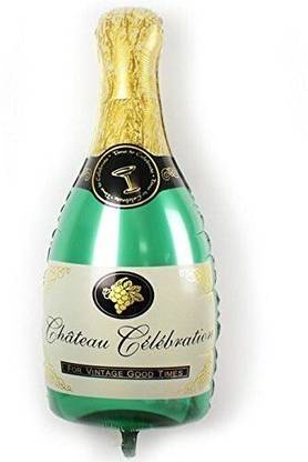 Masti Zone Printed 16 INCH 1 PCS Beer Bottle / Wine Bottle Shape Balloons (Beer Bottle) Balloon