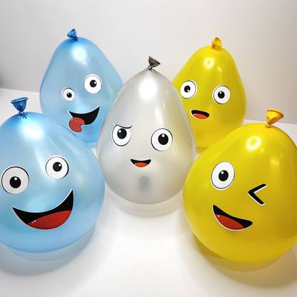 Chandrans Creation Solid 5 Inflated Punching Balloons Balloon