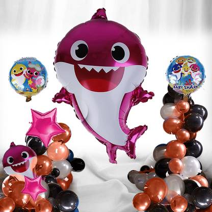 Occasion Makers Printed Set of 35 Pcs Happy Birthday ,Cartoon Balloon