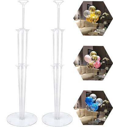 musbu Solid normal balloon stand for birthday and party item Balloon
