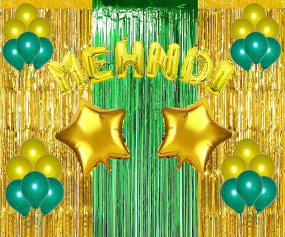 Surprises Planner Multicolor Mehndi Decoration