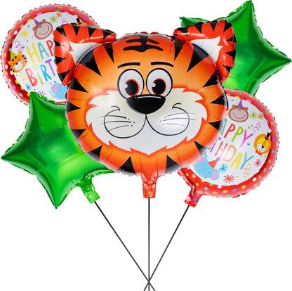 FOXC63FASHION Printed Tiger Balloon Balloon