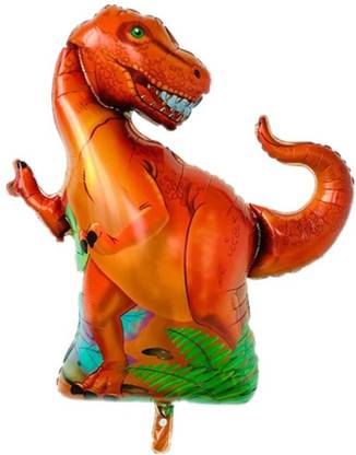 Bash N Splash Printed 36 Inch Large Helium Quality Balloon Dinosaur Trex Party Foil Balloon Balloon