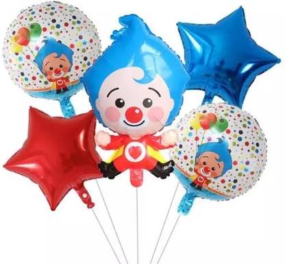 Partymashup Printed Party Mashup Plim Plim 5 pcs set Balloon