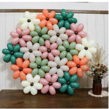 Prihit Solid Superior Quality All-Occasion Use 6 color balloons each 30 Balloon