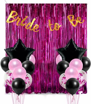 Realistic Store Bride to Be Decoration Complete Combo Set for Bride Bachelorette Party