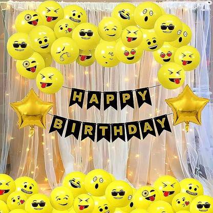 groovy dudz Printed Coco Theme Birthday Party Decorations Kit Balloon