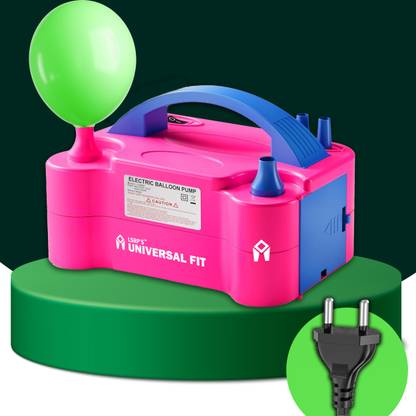 LSRP's Universal Fit Solid Electric Balloon Pump Machine with 100% Copper New Powerful Air Inflator Engine Balloon