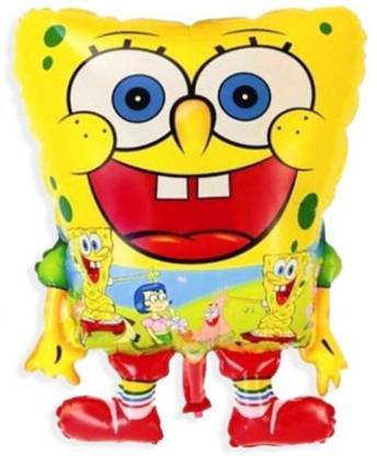 Partywala Printed Sponge Bob Character Theme Foil Balloon Balloon