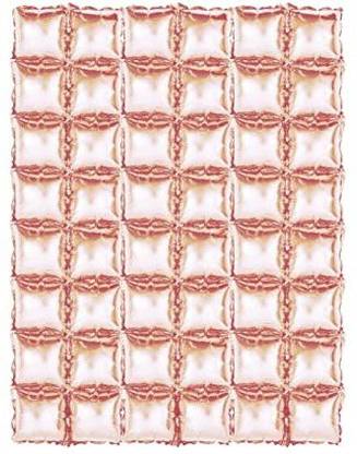 lalantopparties Printed Square Shape Foil Balloon Shimmer Backdrop Curtain Wall Backdrop For Birthday Balloon