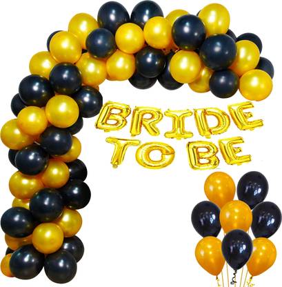 SOI Solid Bride to Be Decoration Set Balloons Photo Bridal Shower Decorations Item Balloon