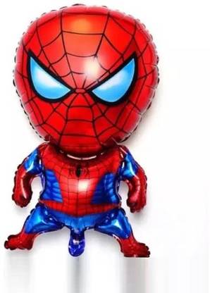 Bash N Splash Printed Full Body Spider Man SpiderMan Theme Helium Quality Foil Ballon Party Decoration Balloon