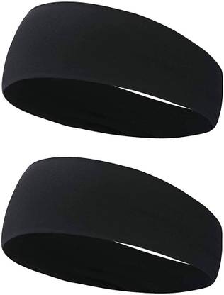 Caiuse BLACK SPORTS HEADBAND FOR MEN AND WOMEN Head Band