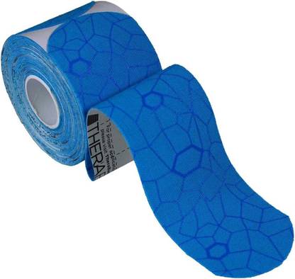 Theraband Kinesiology tape with XactStretch Indicator, Blue