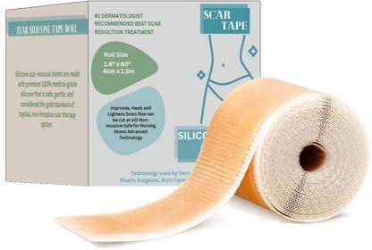 Everglow Silicone Tape for Scars Removal Bandage Protector
