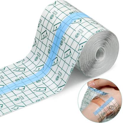 hsbtreads Adhesive Bandage Dressing PU Film Wound Crepe Bandage