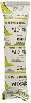 Medicare Medipop Soft Elastic POP Bandage 10cm*2.7m (Pack of 3) Bandage Protector