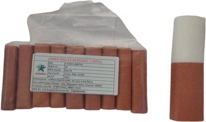 jomed Non Sterile Gauze Roller Bandage 7.5 X 3 MTR 10 PCS In 1-Packet (PACK OF 3 PKT) Bandage Protector