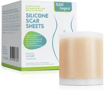 NITI IMPEX Scars and Keloids Caused by Surgery, Pain-Free Removal, Water-proof Bandage Protector