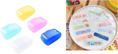MOREL KIDS PRINTED BANDAGE AND BRUSH CAP 5PC RANDOM DESIGNE Bandage Protector