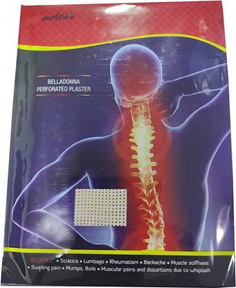 Belladonna Perforated Plaster (Pack Of 10) Bandage Protector